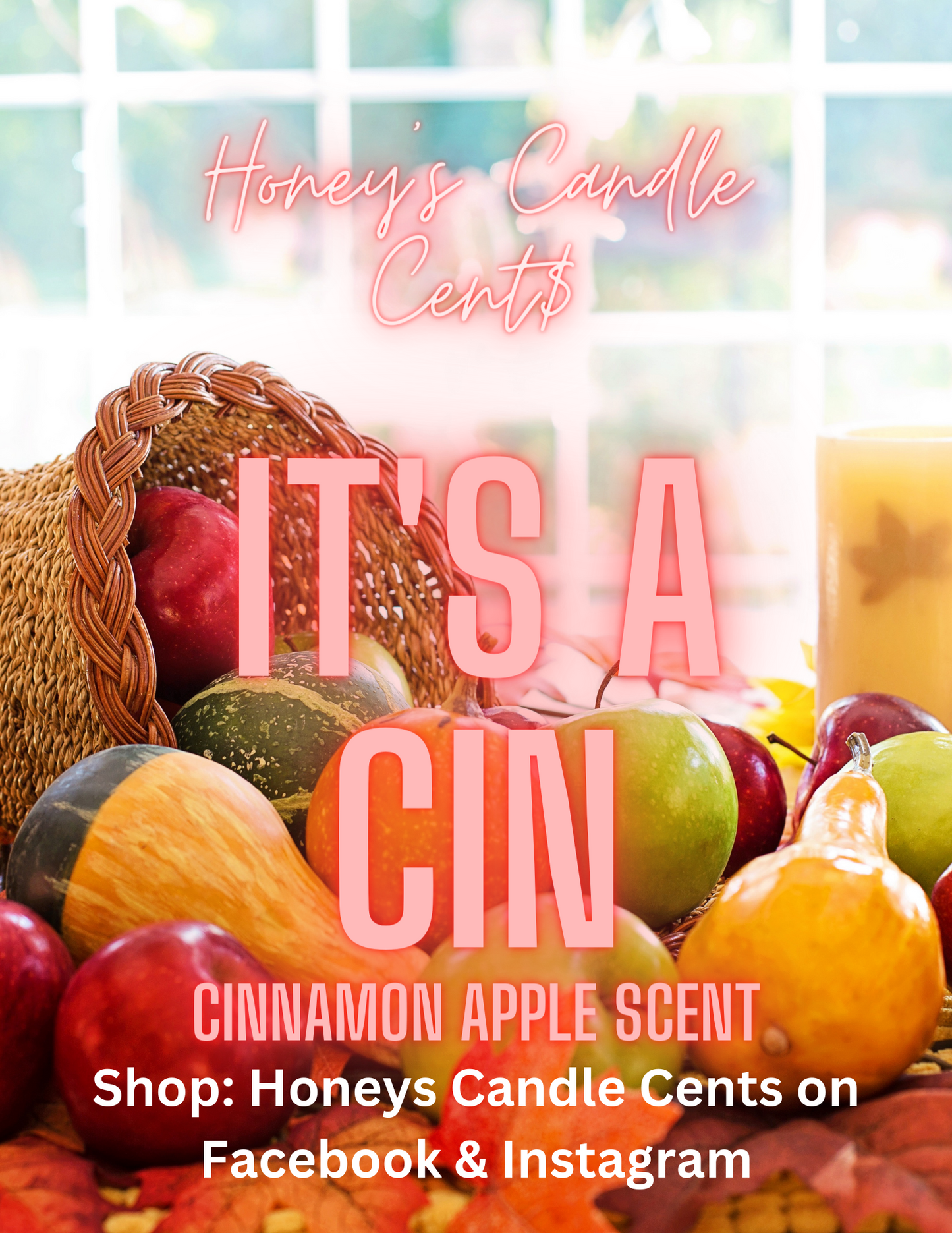 $Fall Collection It's A Cin Wickless Candle