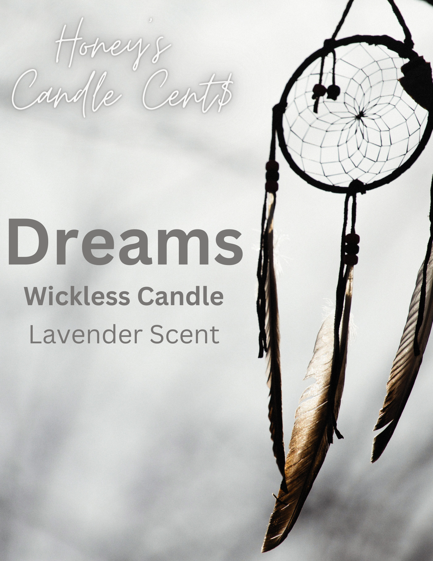 Dreams - Lavender Scented Wickless Candle