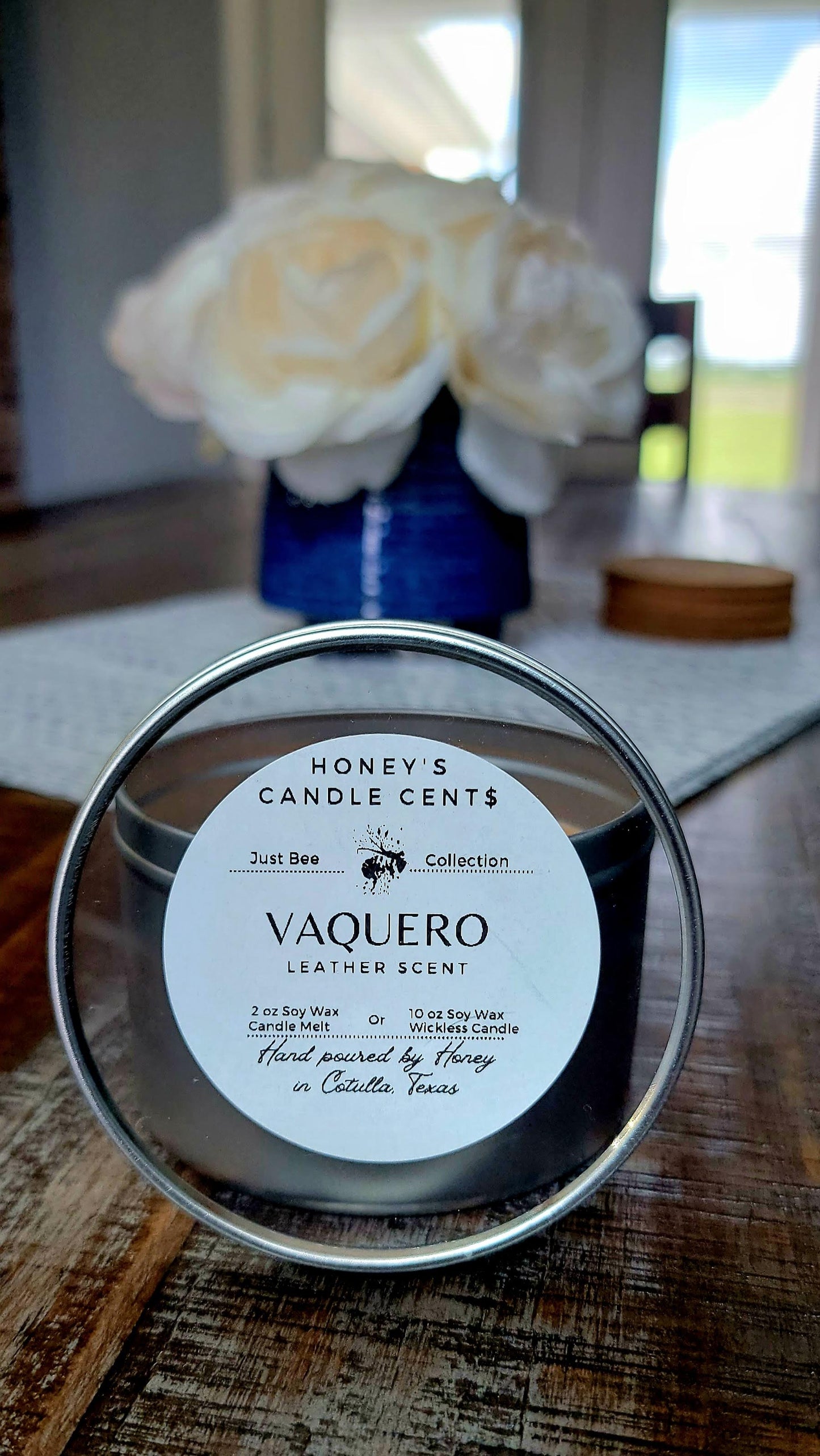 Vaquero - Leather Scented Wickless Candle