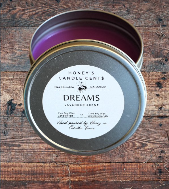 Dreams - Lavender Scented Wickless Candle