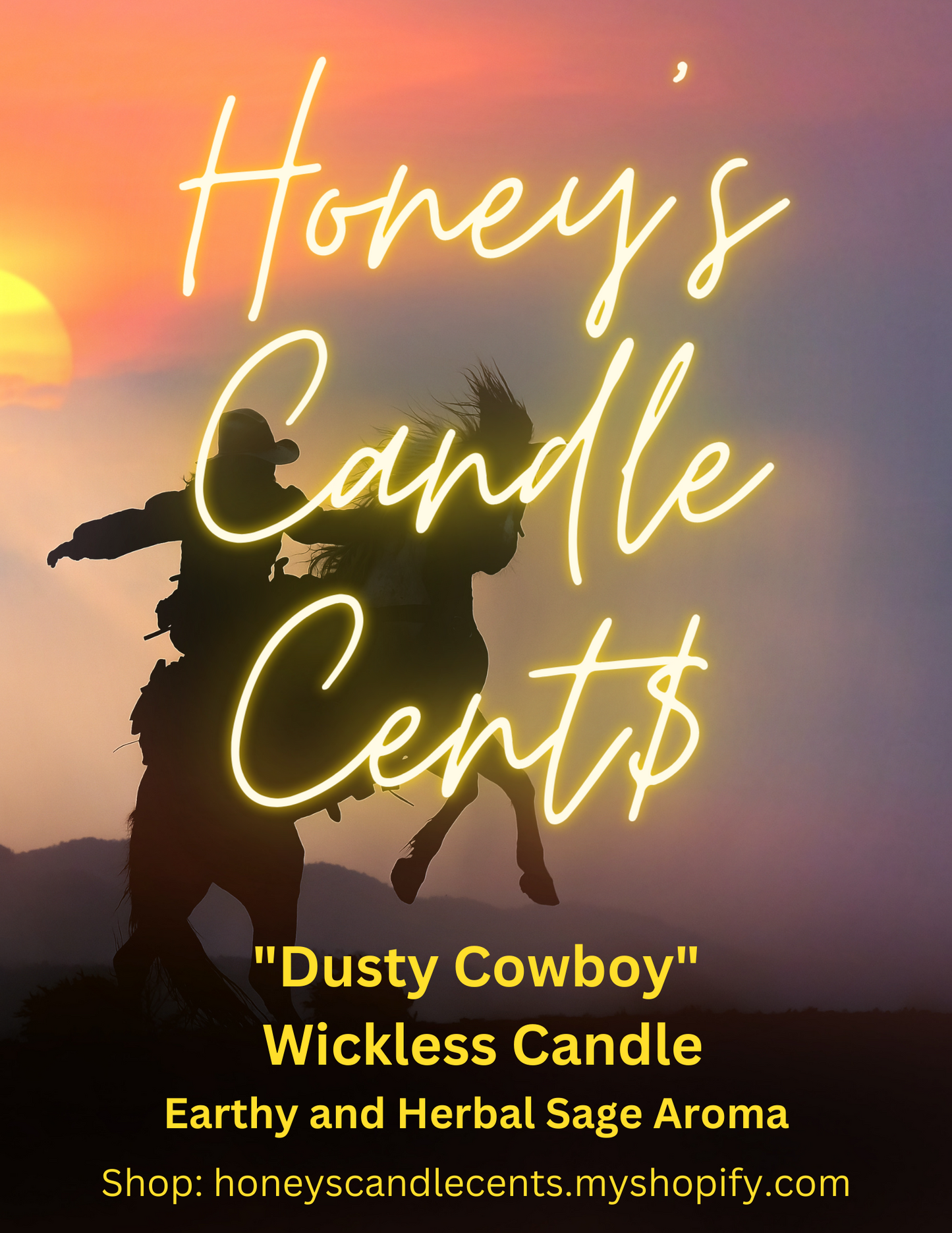 Candle Melt Dusty Cowboy - Sage Earth & Woods