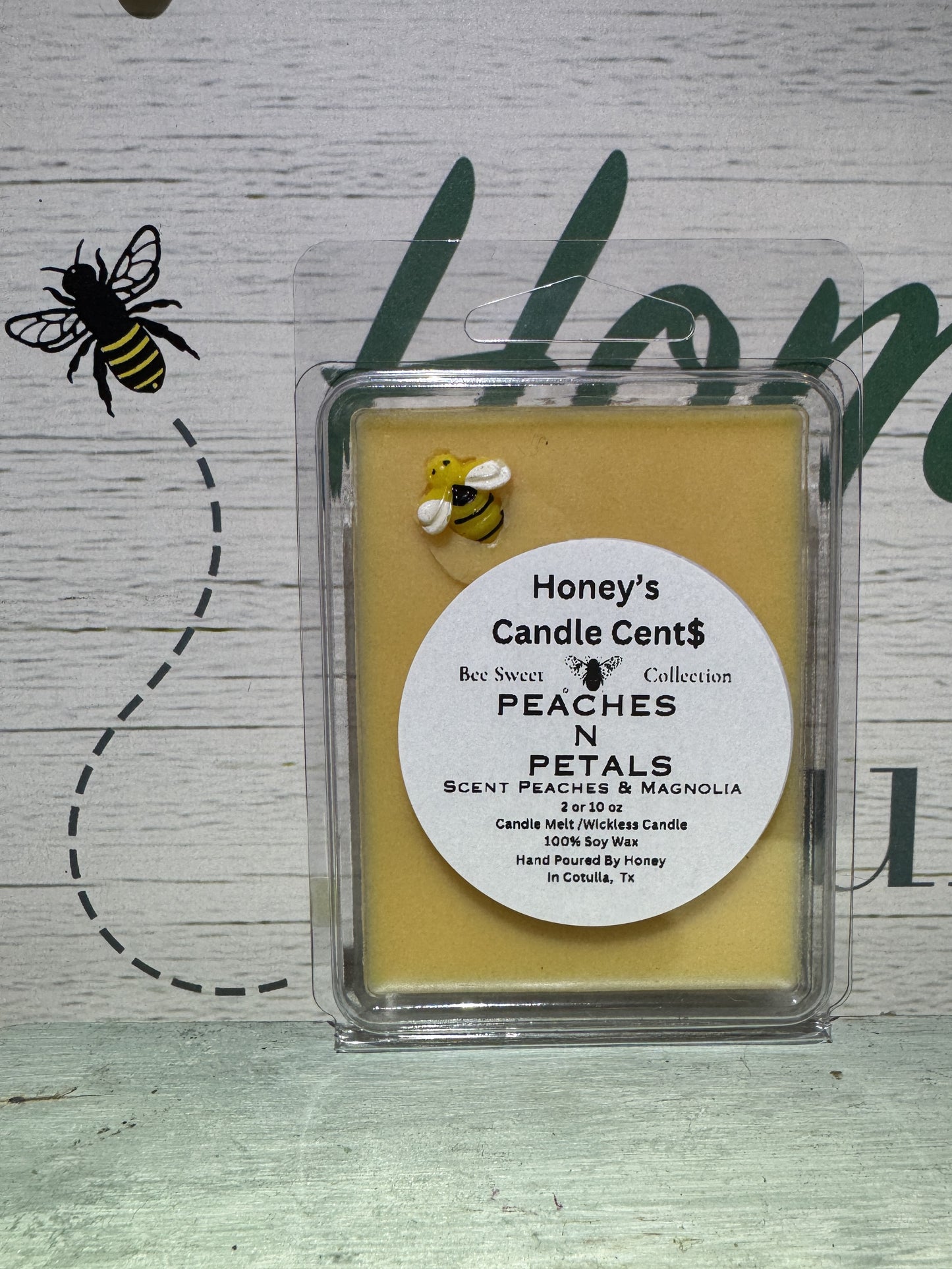 Candle Melt Peaches n Petals- Peaches & Magnolia