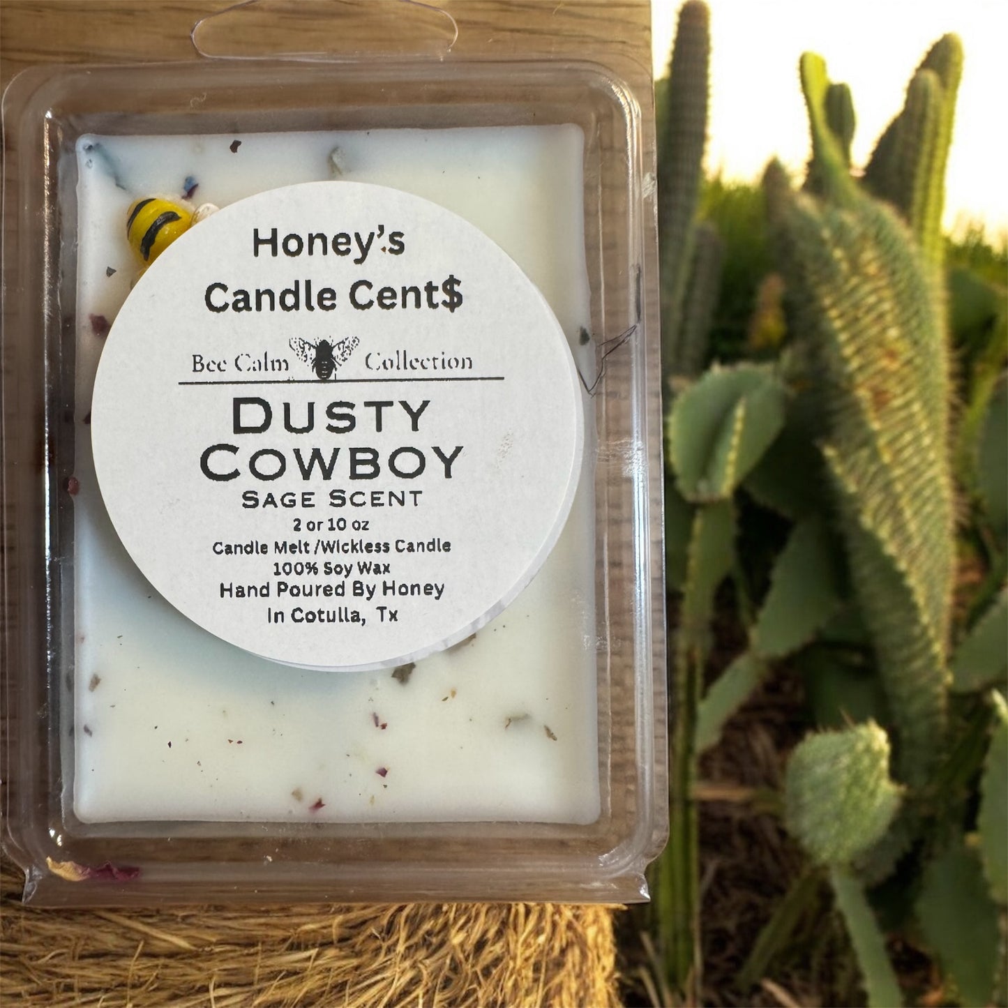 Candle Melt Dusty Cowboy - Sage Earth & Woods
