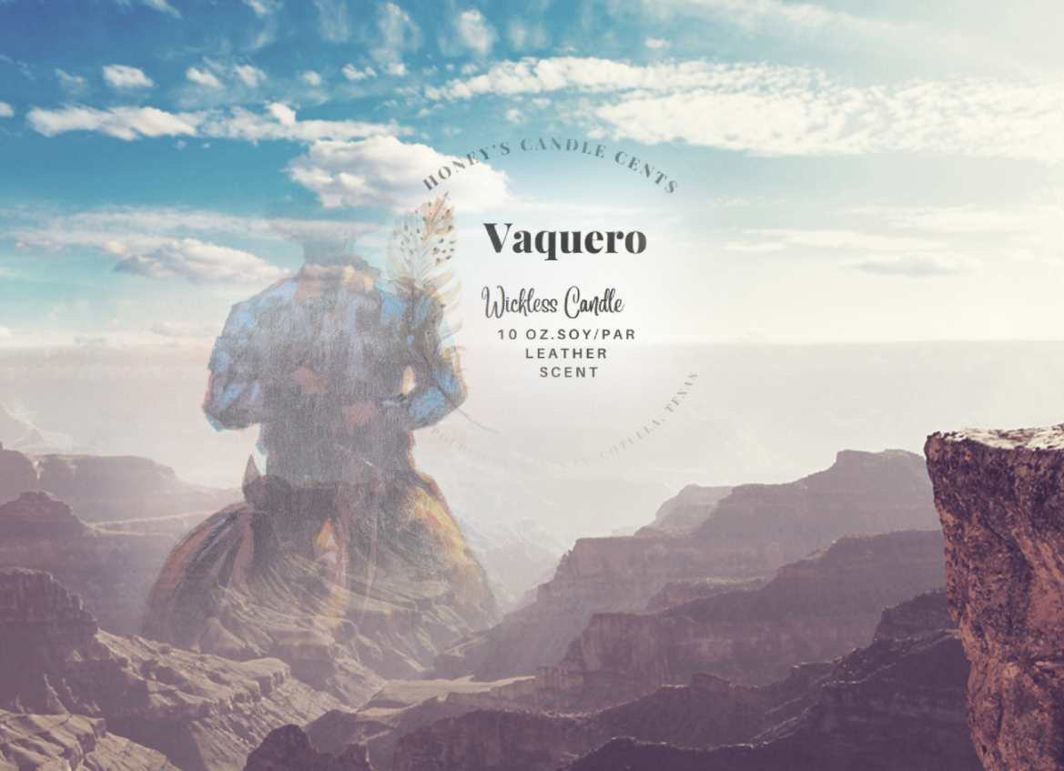 Vaquero - Leather Scented Wickless Candle