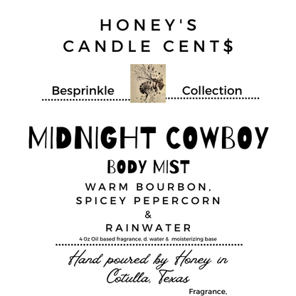 #Midnight Cowboy Body Mist