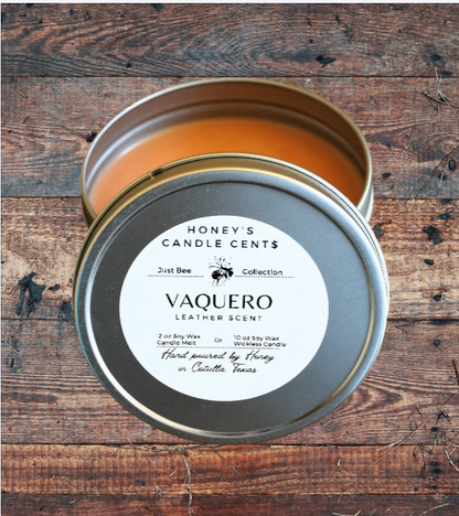 Vaquero - Leather Scented Wickless Candle