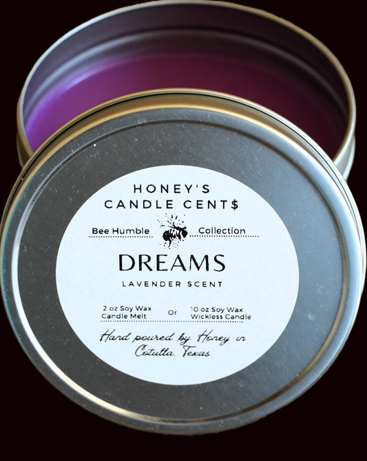 Dreams - Lavender Scented Wickless Candle