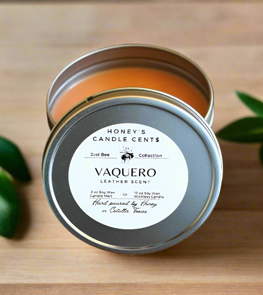 Vaquero - Leather Scented Wickless Candle