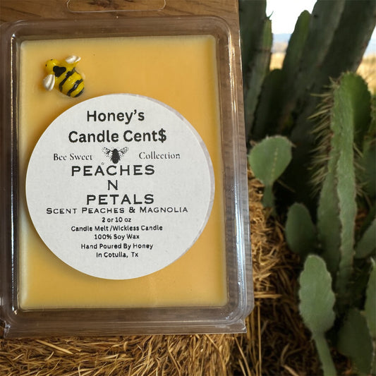 Candle Melt Peaches n Petals- Peaches & Magnolia