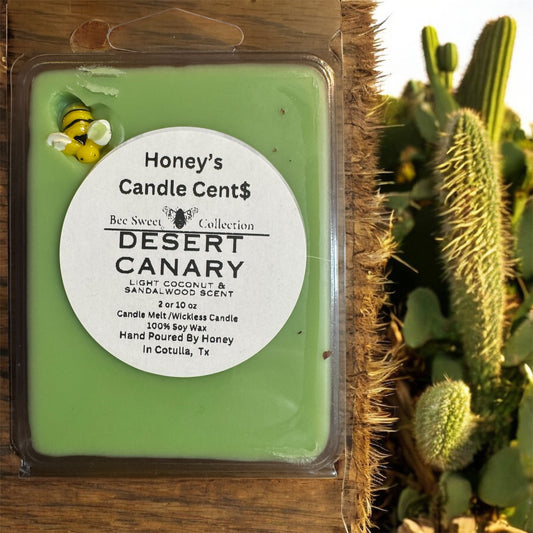Candle Melt Desert Canary - Coconut & Sandalwood