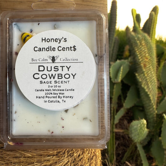 Candle Melt Dusty Cowboy - Sage Earth & Woods