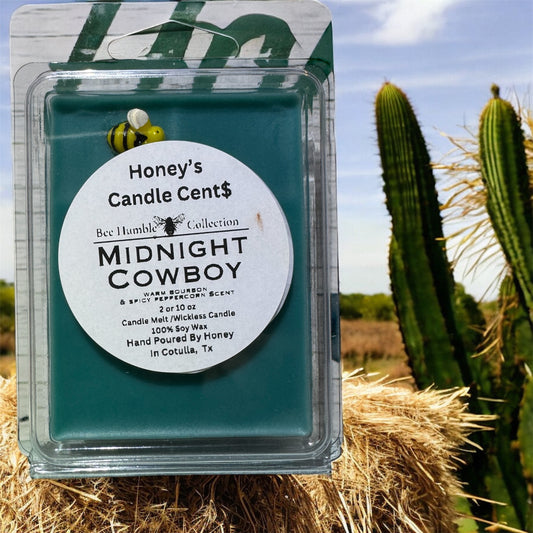 Candle Melt Midnight Cowboy - Warm Bourbon And Spicy Peppercorn