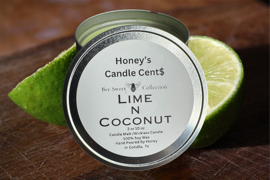 Lime n Coconut Wickless Candle